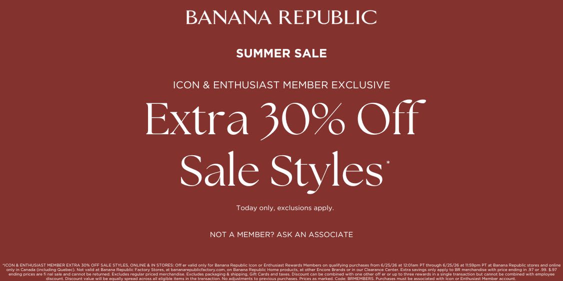 Summer Sale (Member Exclusive)