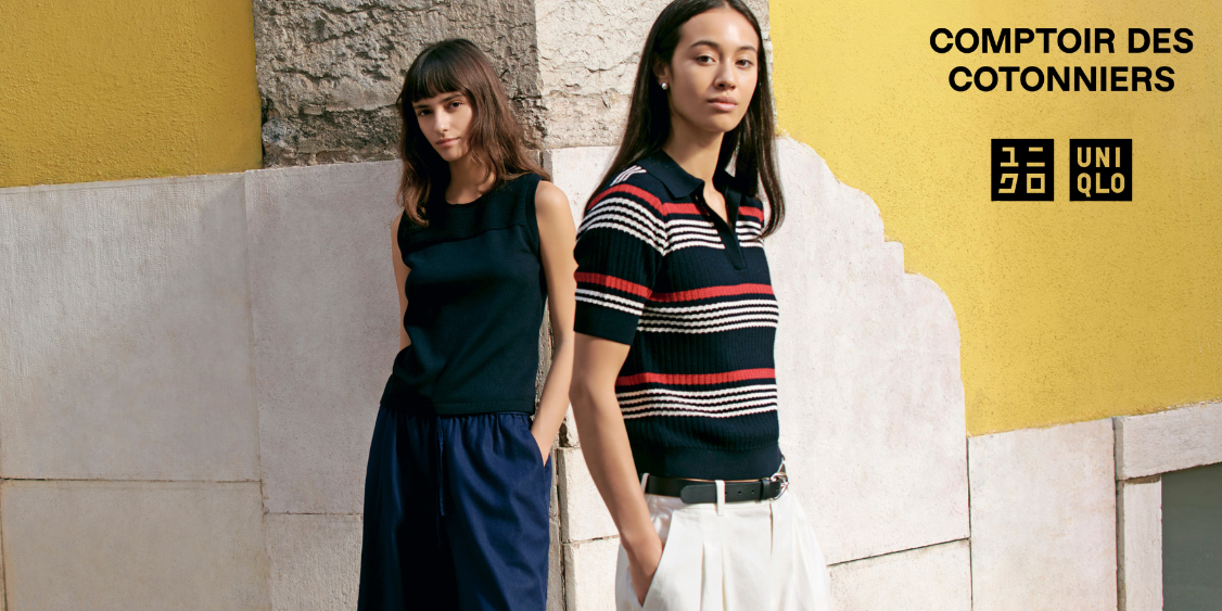 UNIQLO et COMPTOIR DES COTONNIERS 2026  printemps-été 2026 