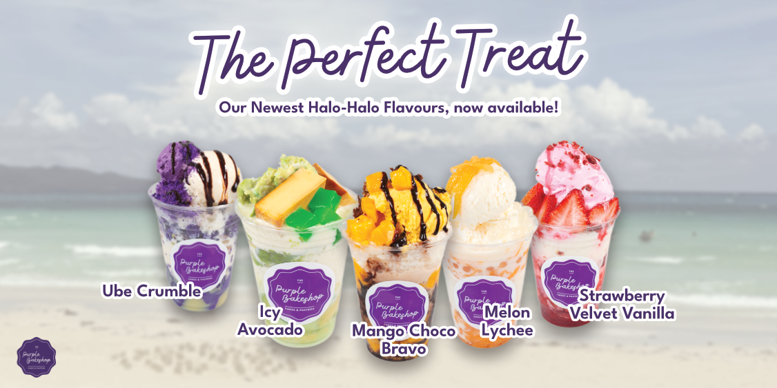 Beat the Heat with Our New Halo-Halo Flavors! ☀️