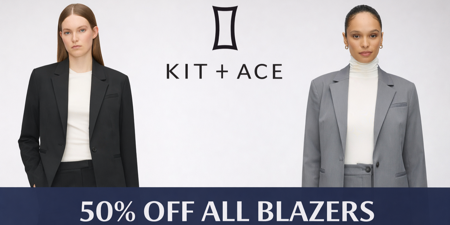 50% OFF ALL BLAZERS