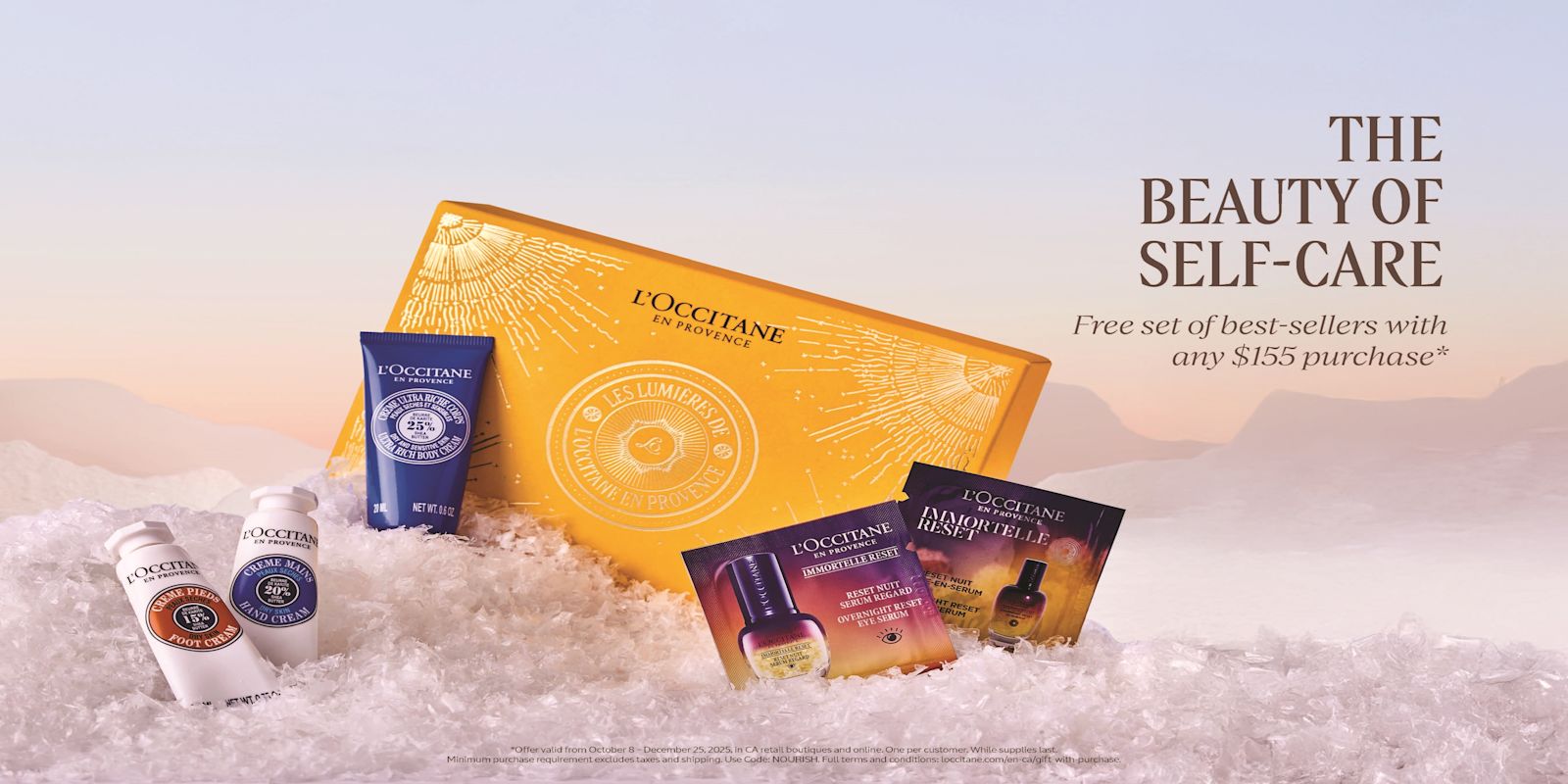 Treat Yourself with a Gift from L'Occitane ($155 Purchase)