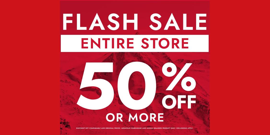 Friends and Family - 50% Off Entire Store or More