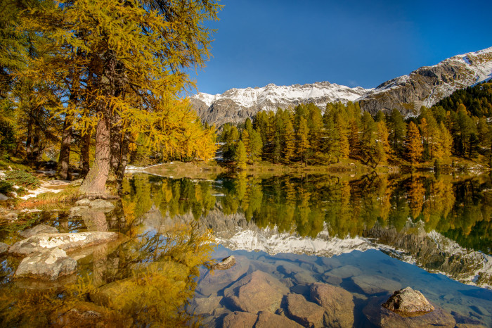 Herbstliches Engadin