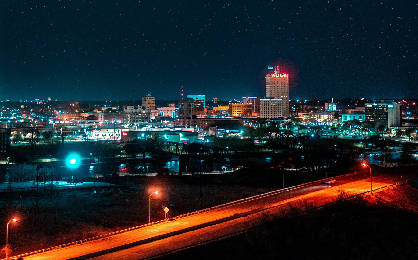 Waco Texas USA City View
