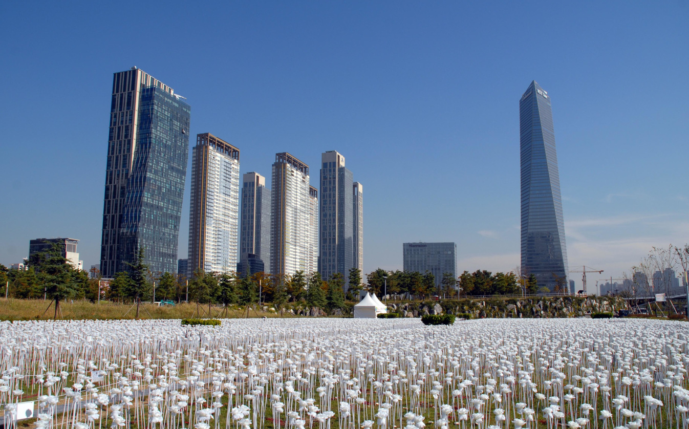Incheon korea skyscraper