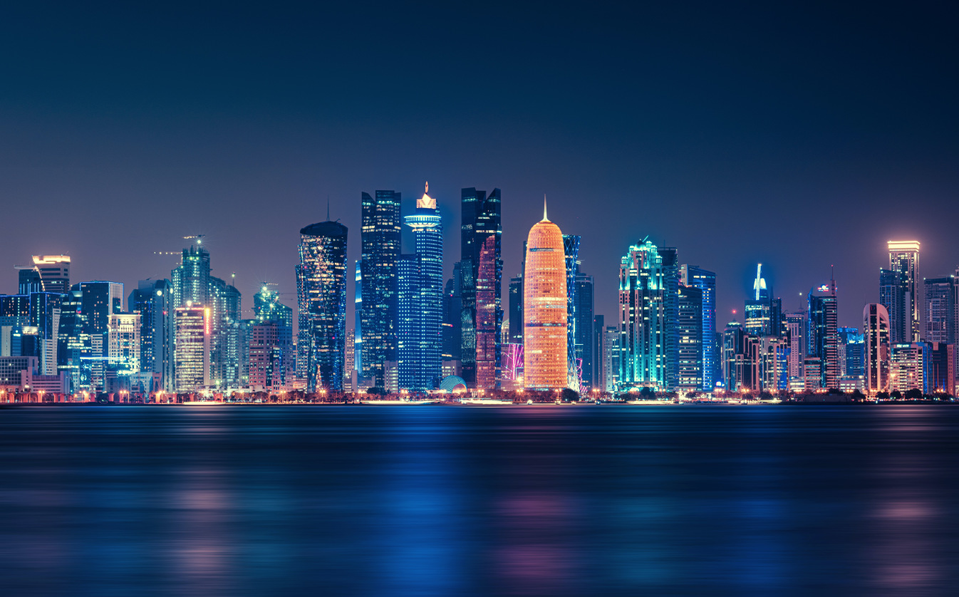 Doha Qatar City Buildings