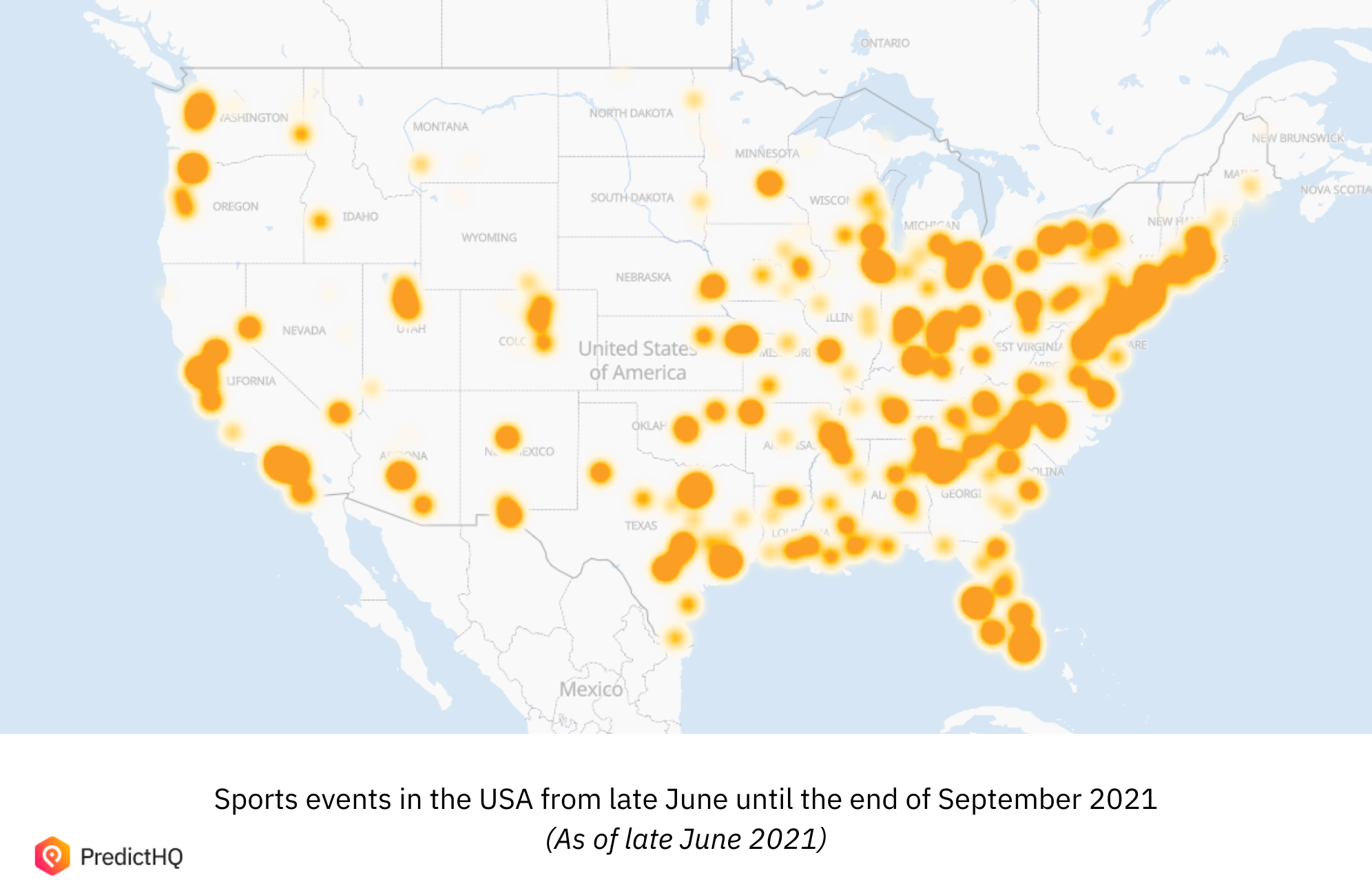 Heat map sports