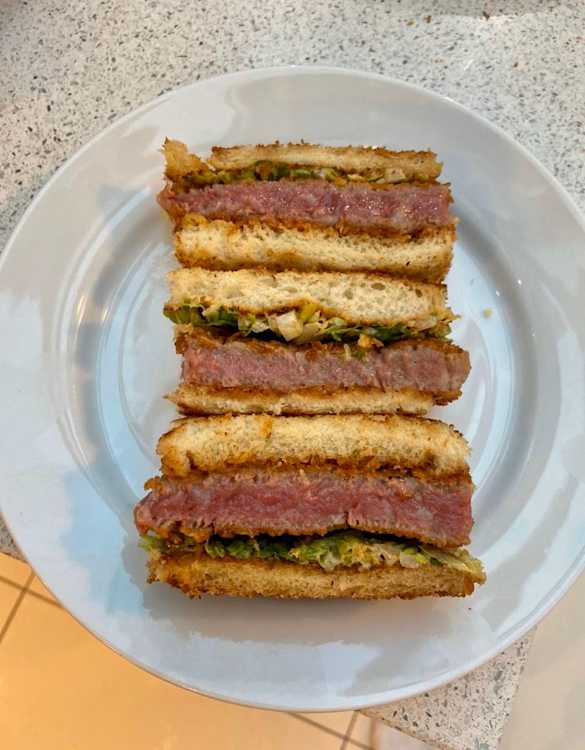 wagyu Sando FoodSlut