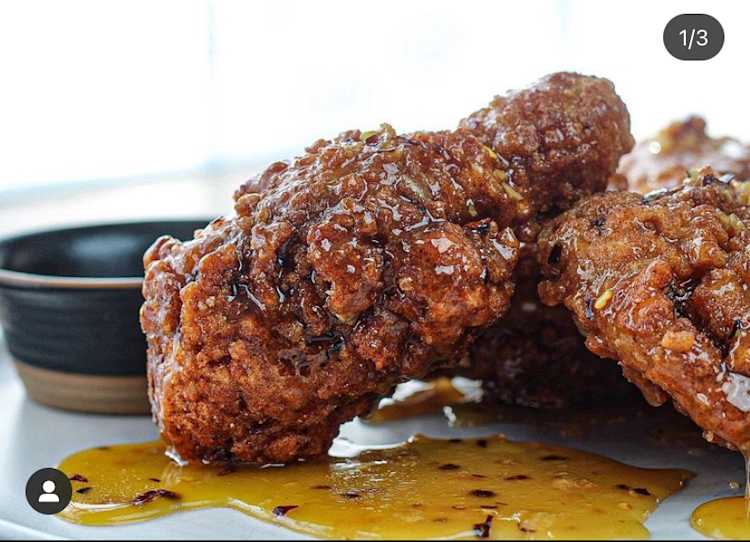 Truffle honey butter fried chicken FoodSlut
