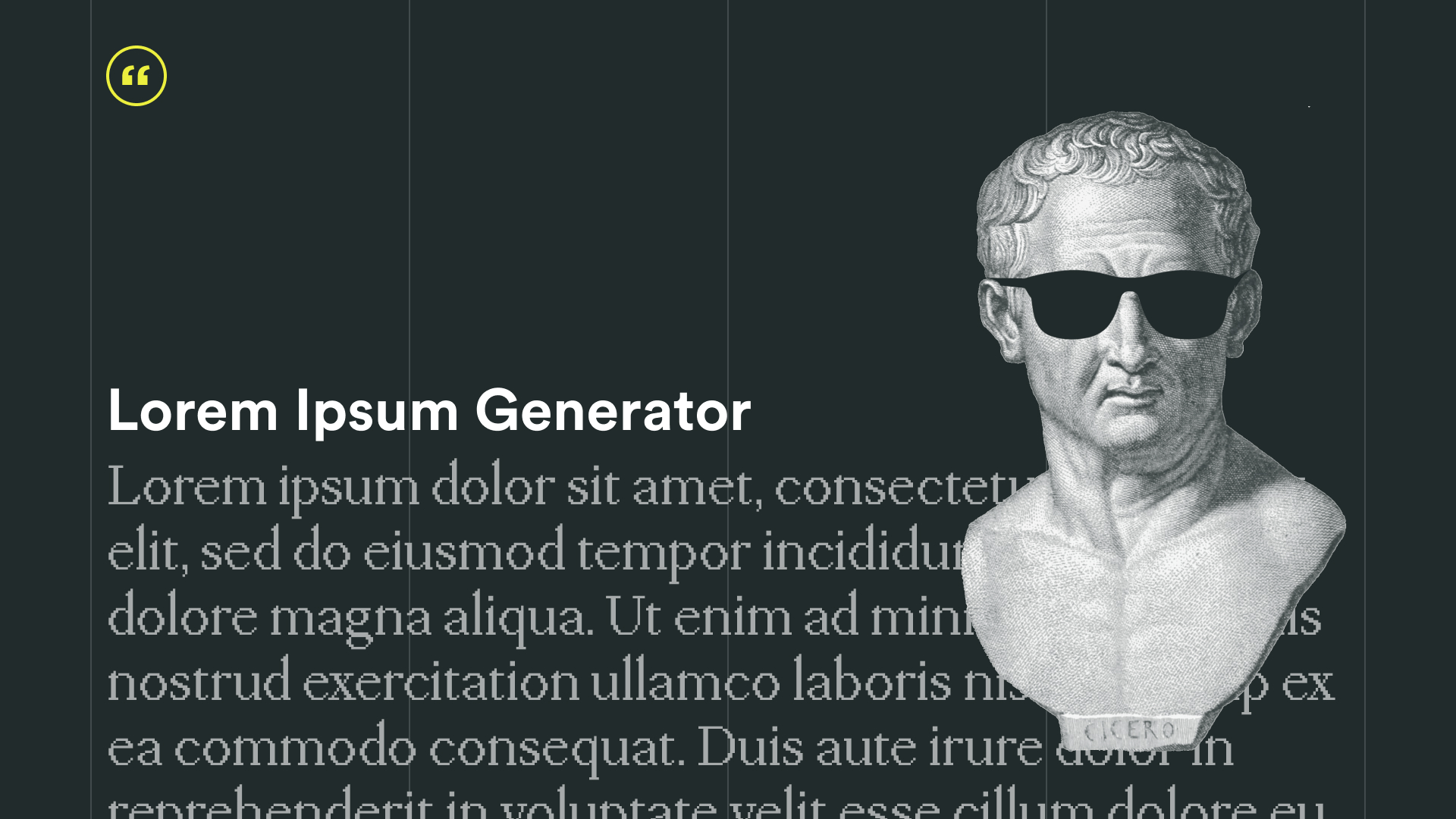 Lorem Ipsum Generator