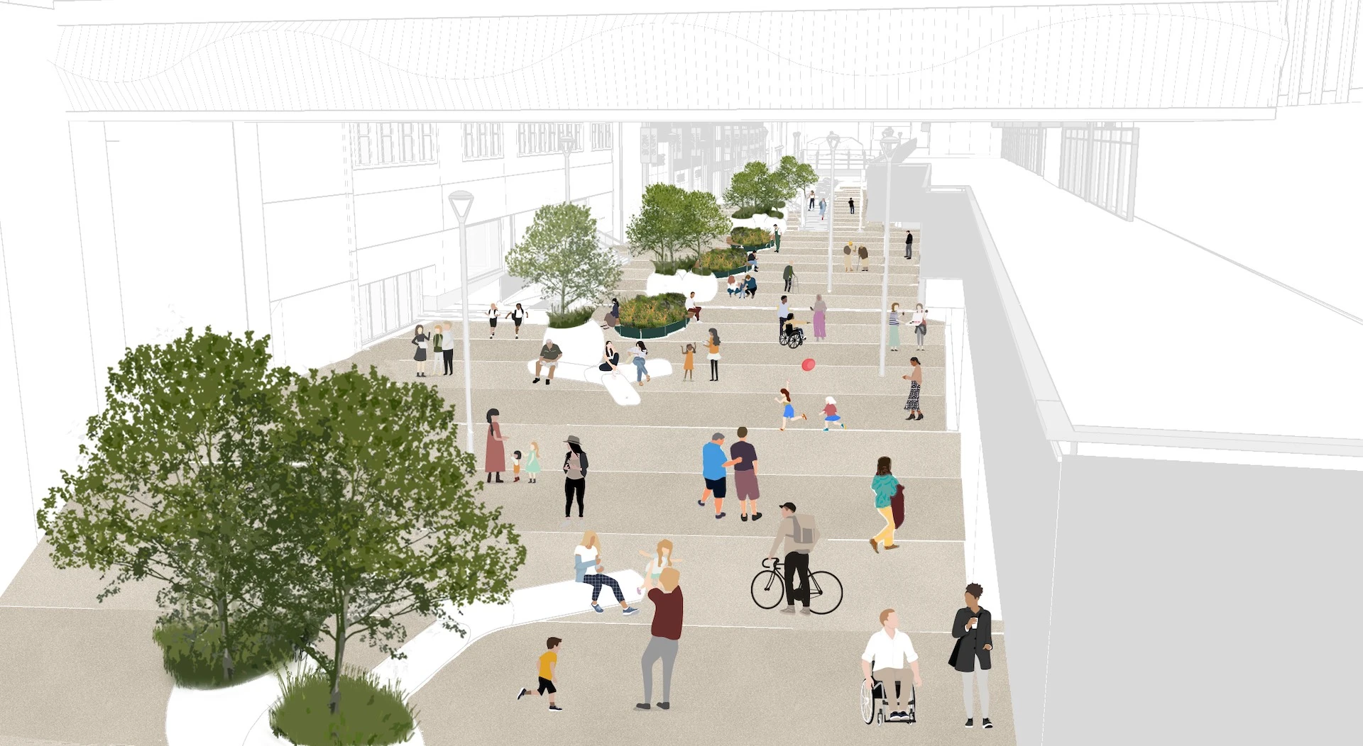 Planning - Illustration of Merseyway