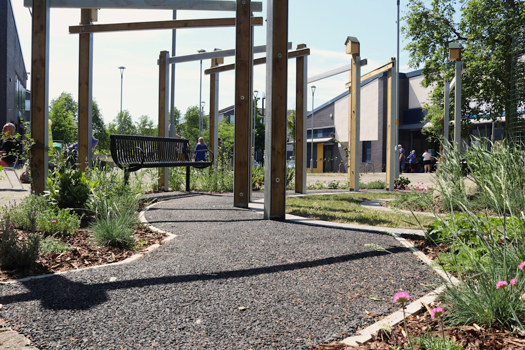 A living tribute and community hub blossoms in Brinnington