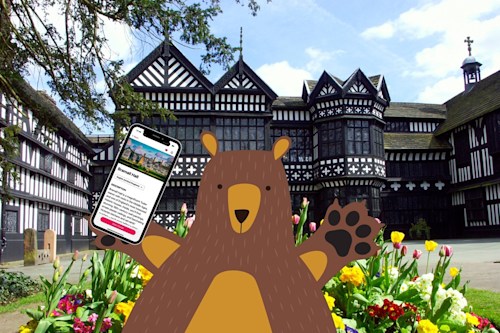 Explore Bramall Hall with the free Bloomberg Connects app