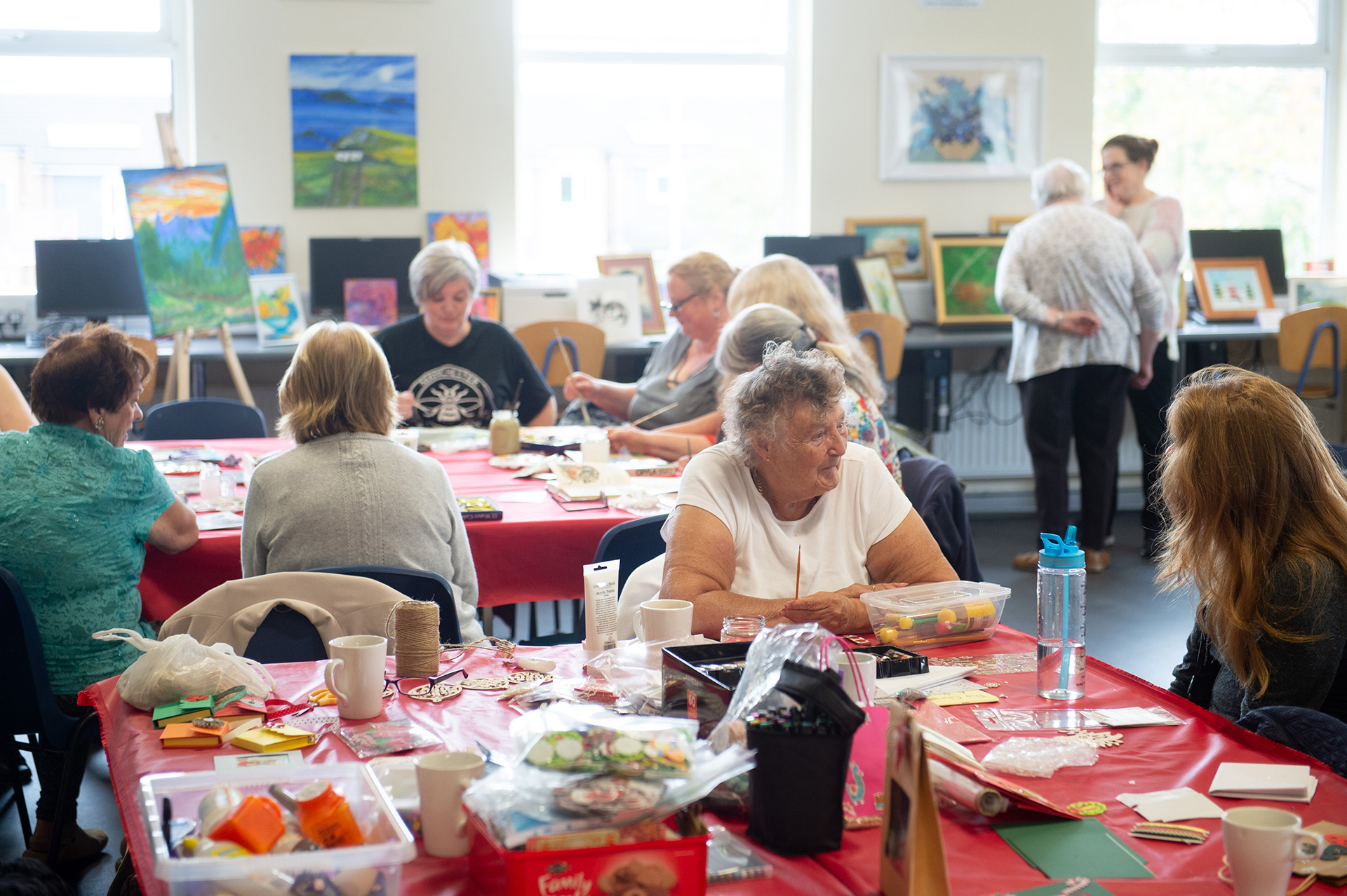 Offerton weekly art group Stockport Council