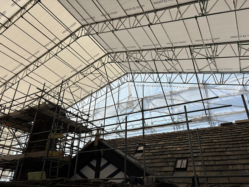 Bramall Hall roof