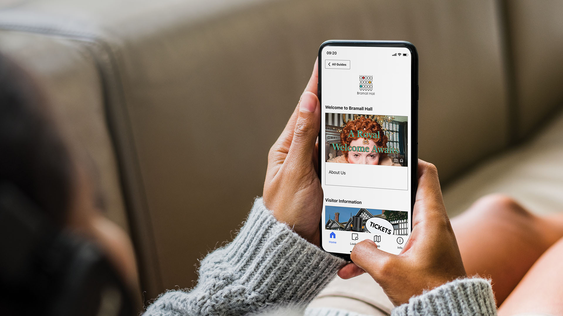 Bramall Hall Bloomberg Connects app