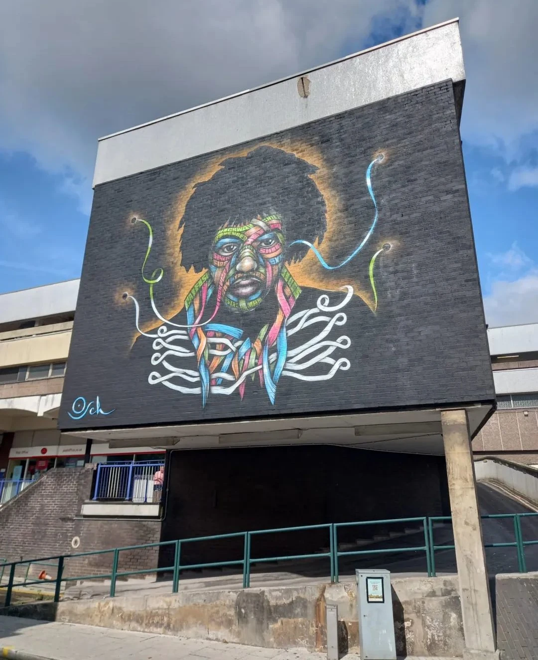 Jimi Hendrix mural
