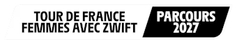 Tour de France Femmes avec Zwift logo