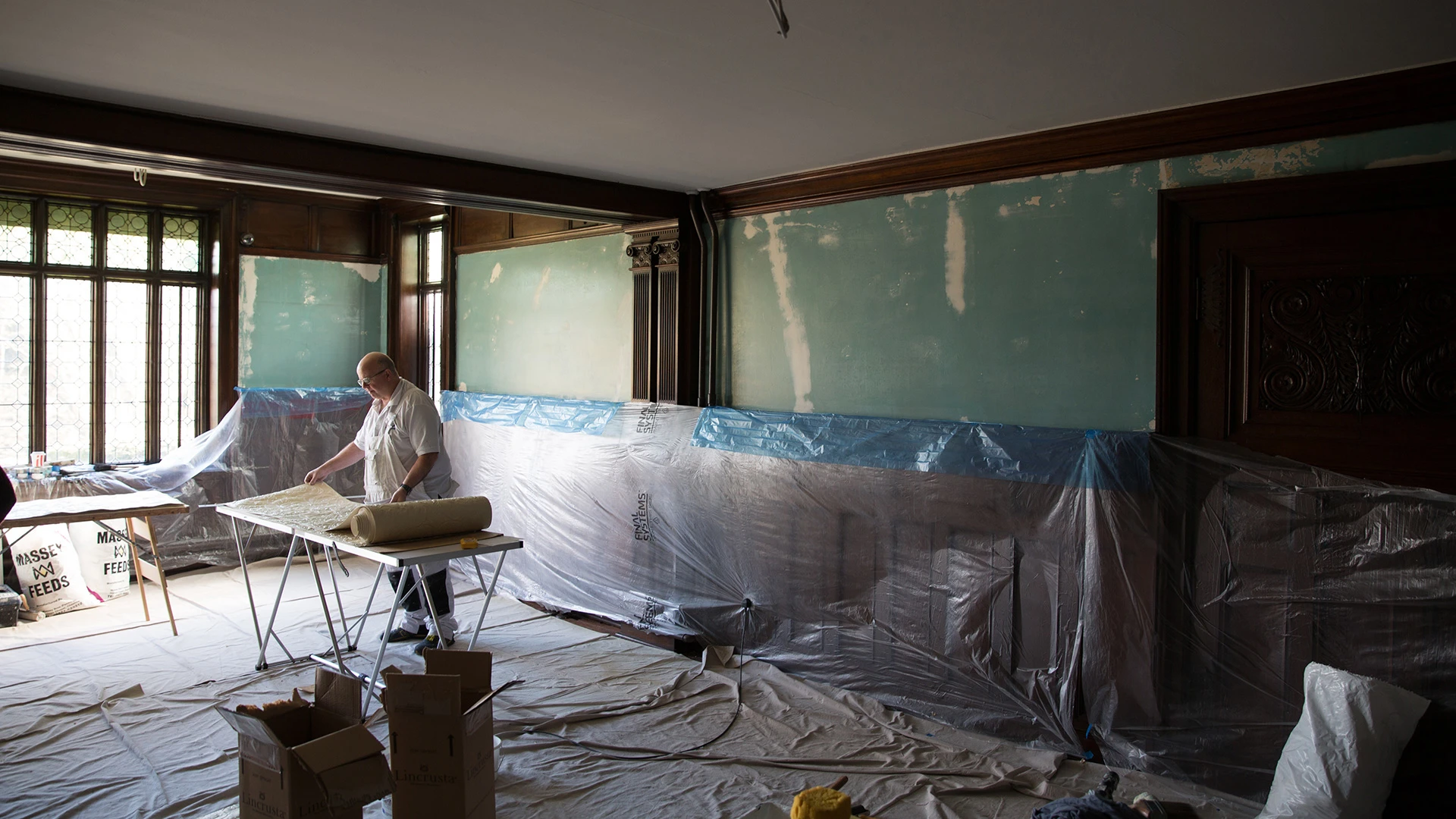 Museums - Friends of Bramall Hall and Park - building work