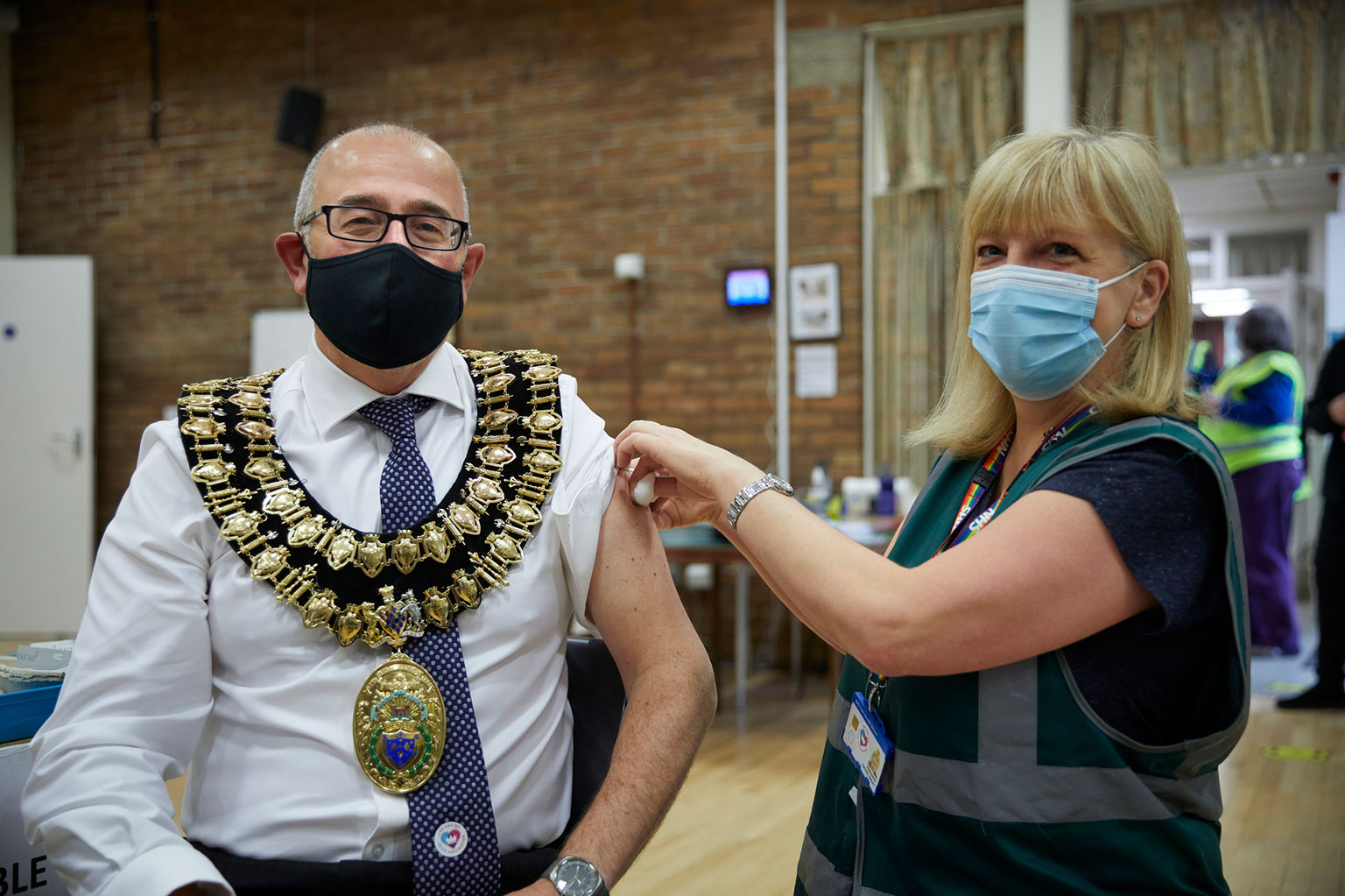 A shot in the arm for Stockport’s new Mayor!