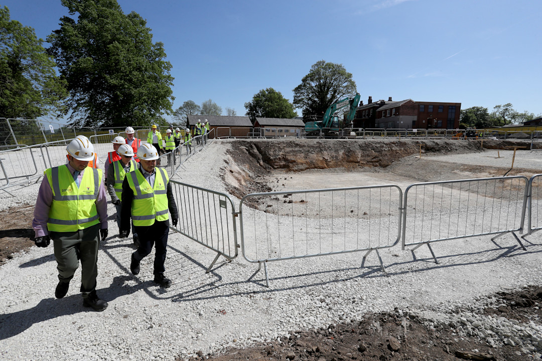 Marple Hub ground breaking