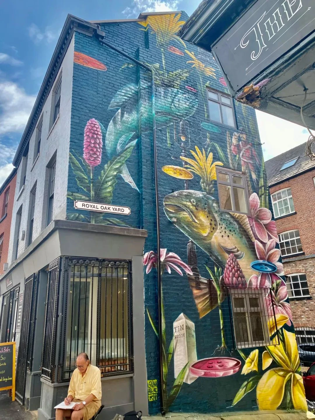 Underbanks mural by Qubek