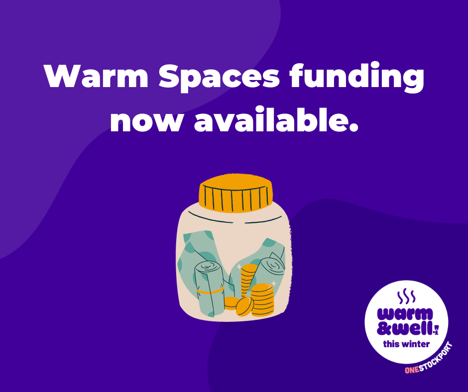 Up to £1,000 available to open Stockport buildings as warm spaces
