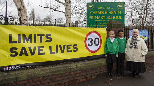 Schools across Stockport back GM-wide road safety campaign