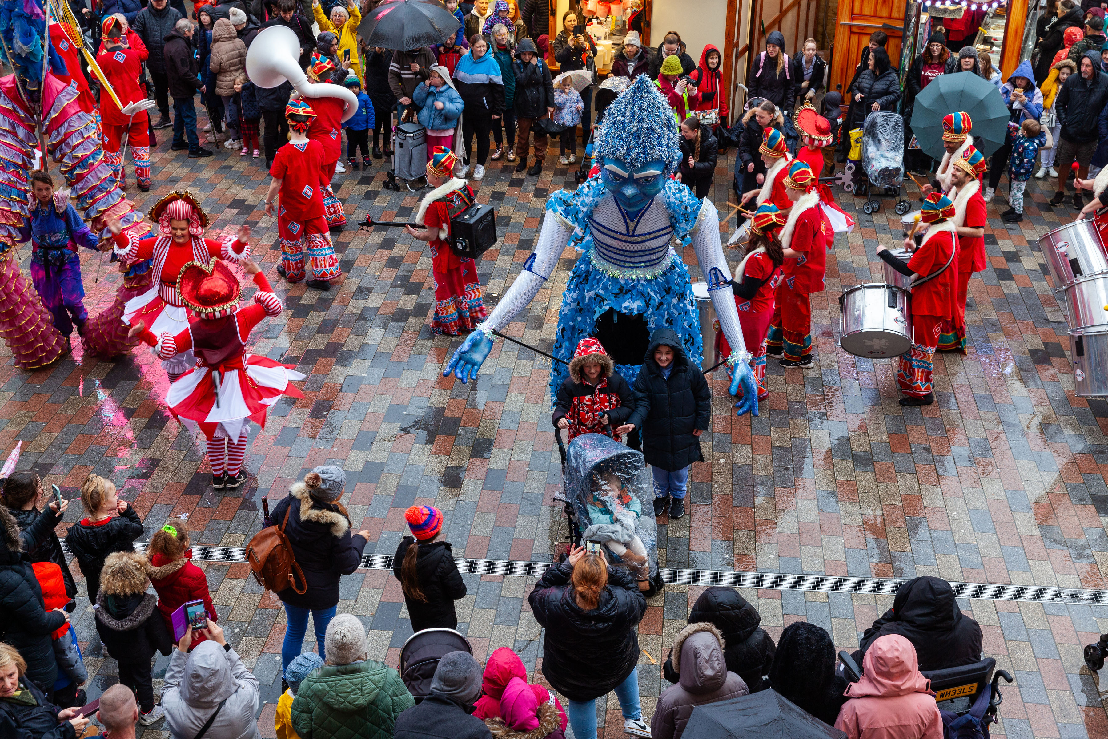 Stockport's Spectacular Sunday event attracts thousands of families into town centre