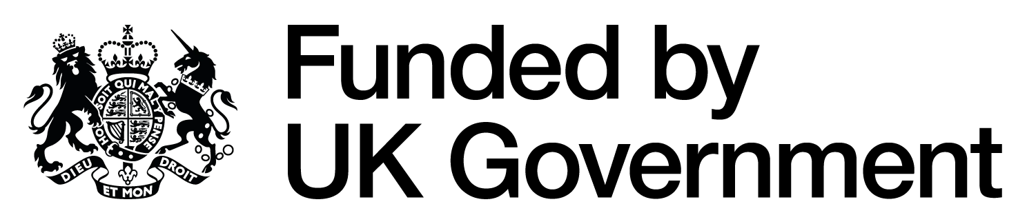 Funded by UK Government logo