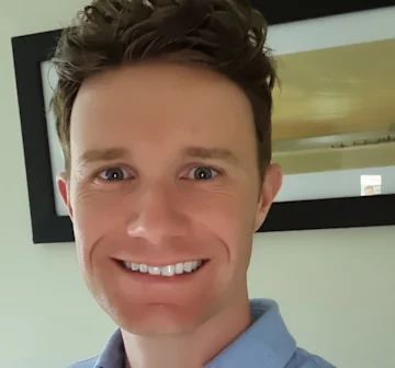 A man smiling