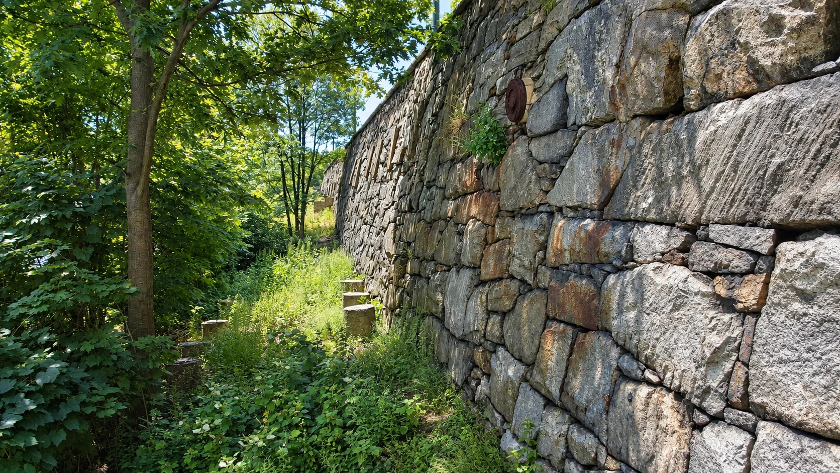 Project image for Thayer Road Retaining Wall — West Point