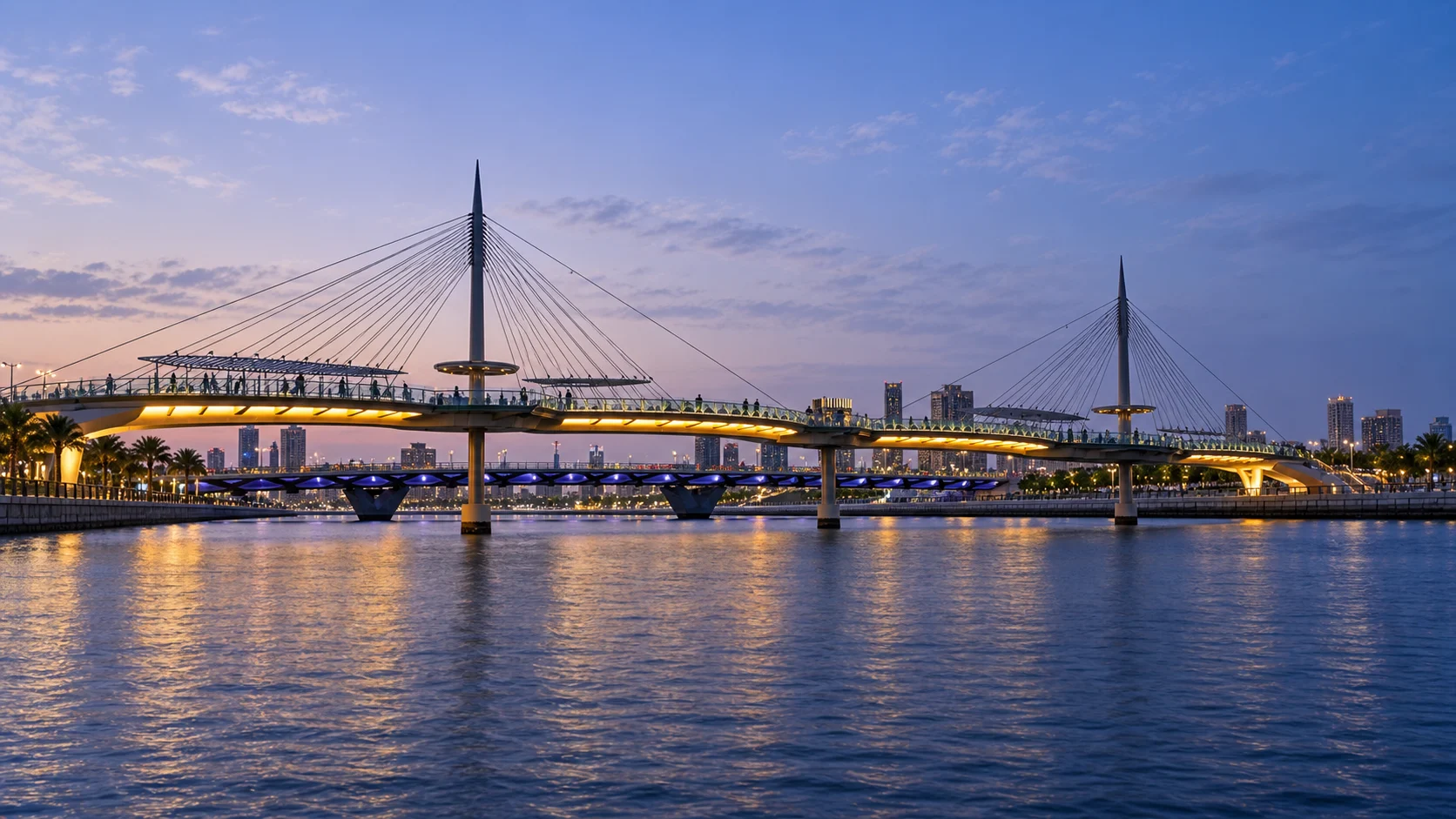 Project image for Lusail Pedestrian Bridges
