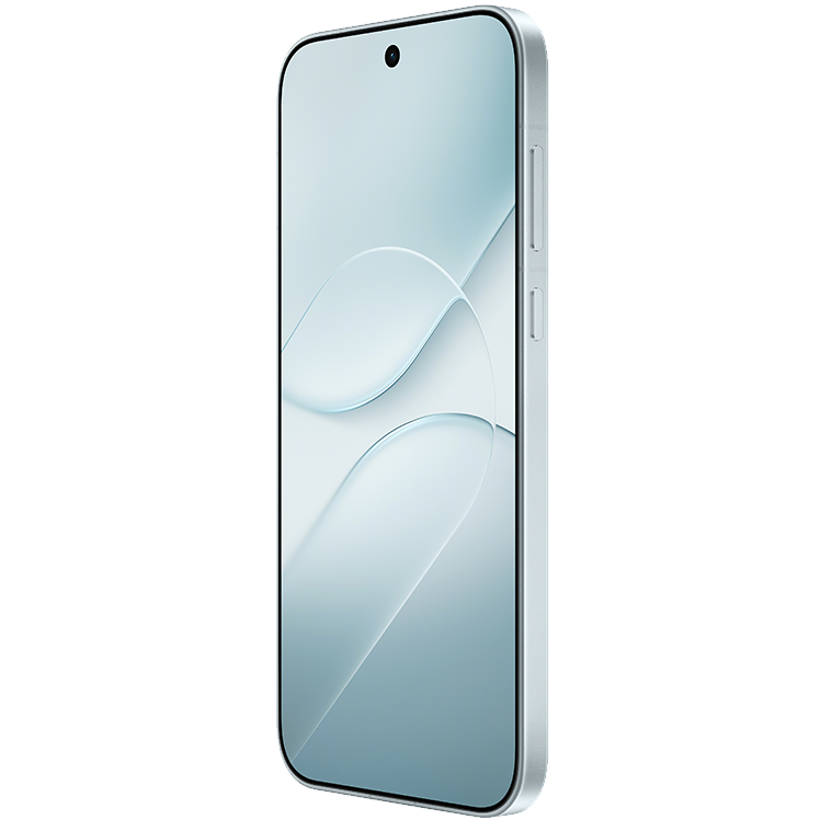 OPPO Find X10 blå, sned framvy från höger