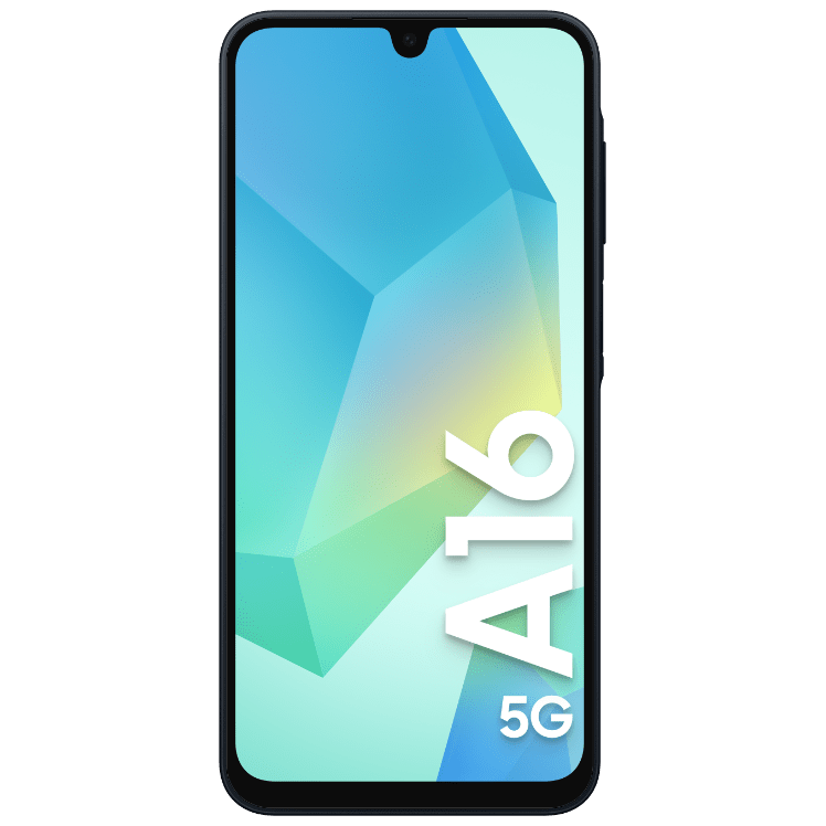 Galaxy A16 Svart Framsida