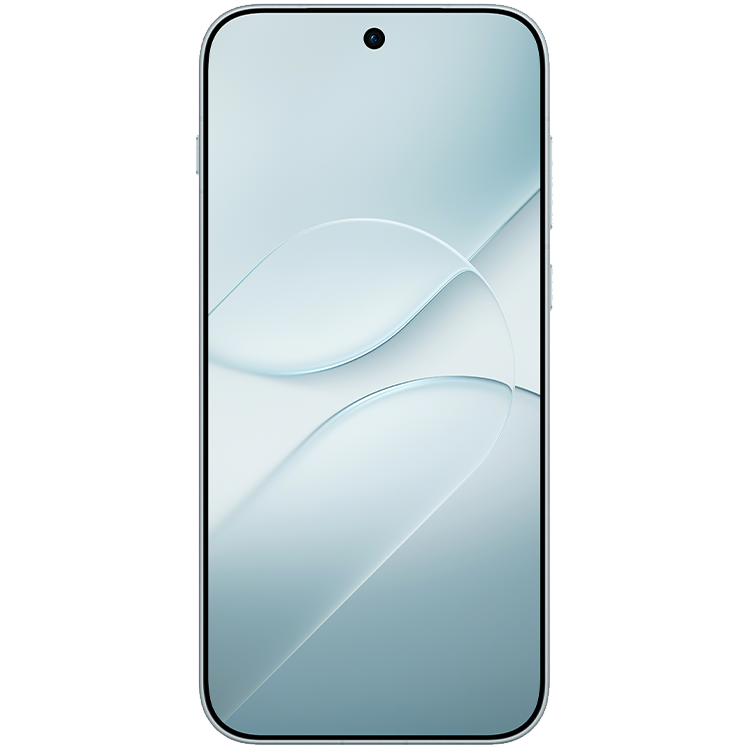 OPPO Find X10 i blått, vy framifrån