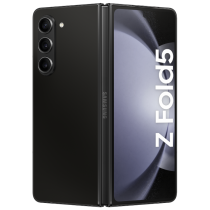 Samsung Galaxy Z Fold5 svart vik baksida