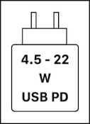 PD-laddare 4,5 - 22 W