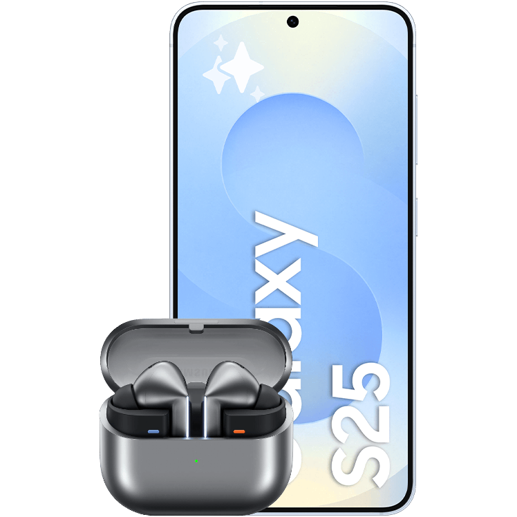 Galaxy S25 Icy Blue bundle