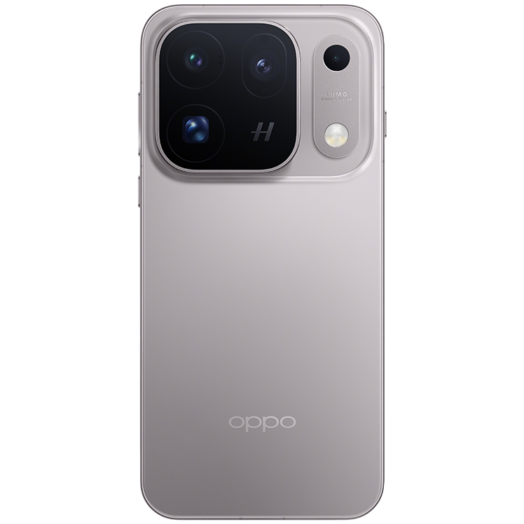 OPPO Find X10 Pro Max i grått, vy bakifrån