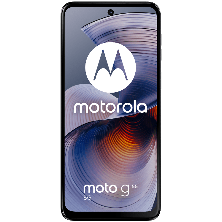 Motorola Moto G55 Forest Gray framsida