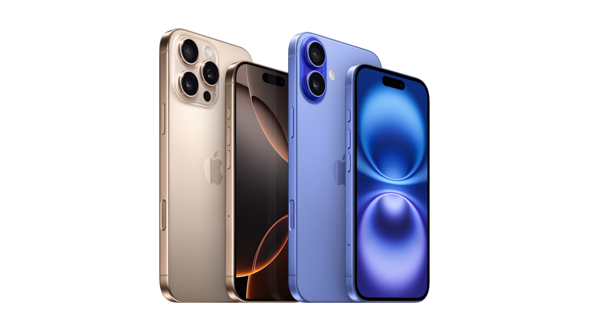 iPhone 16 Pro iPhone 16 familj