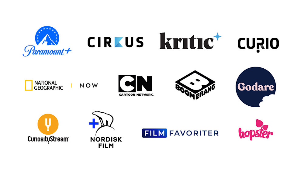 Streamingtjänster i Tele2 Play+