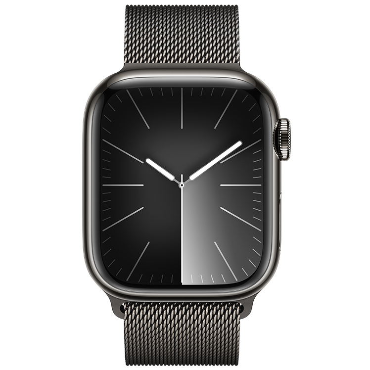 Apple-Watch-Series-9-41MM-Alu-Milanesisk-Graphite-IQ---front.png