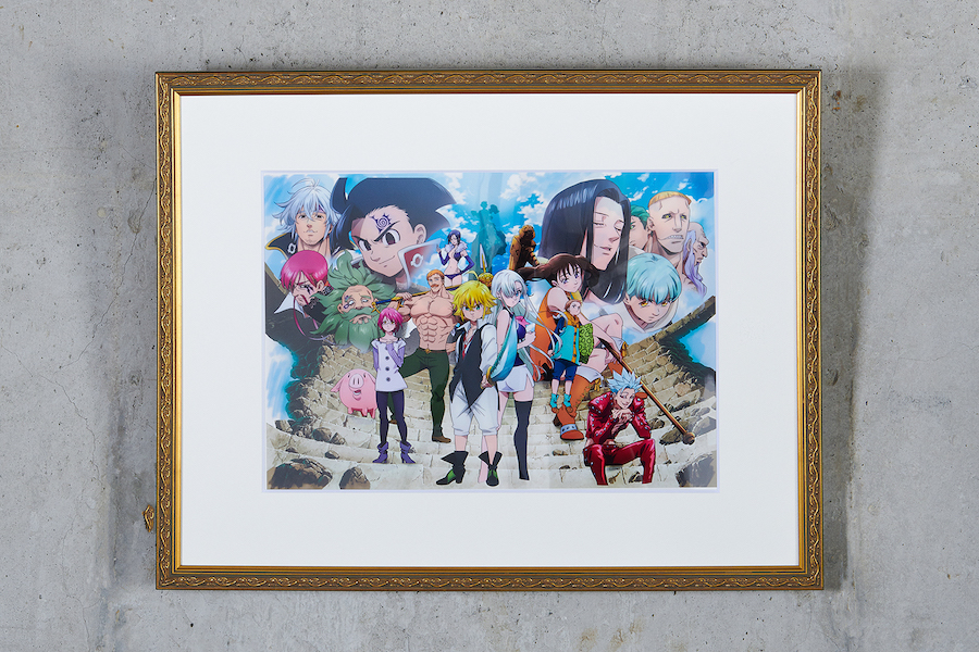 七つの大罪 神々の逆鱗」世界にひとつのデジタルアート放送中限定抽選