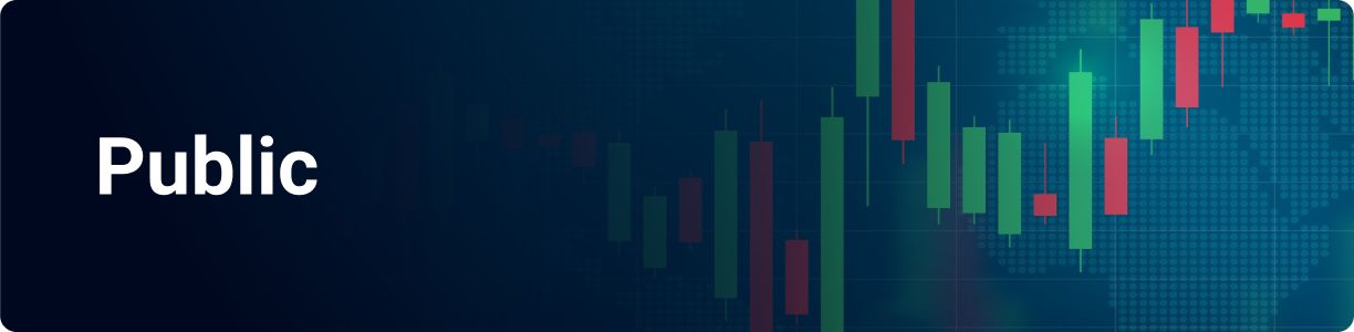 Public - red and green lines in a chart