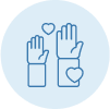 Two hands icon