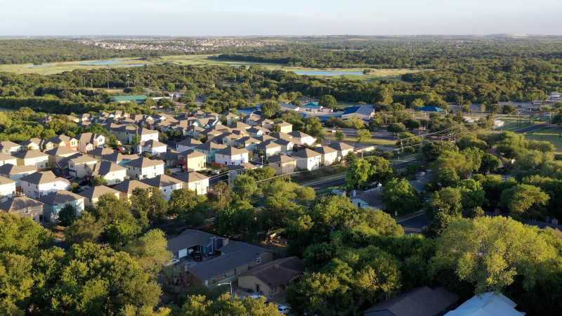 Dove Springs Aerial Shot