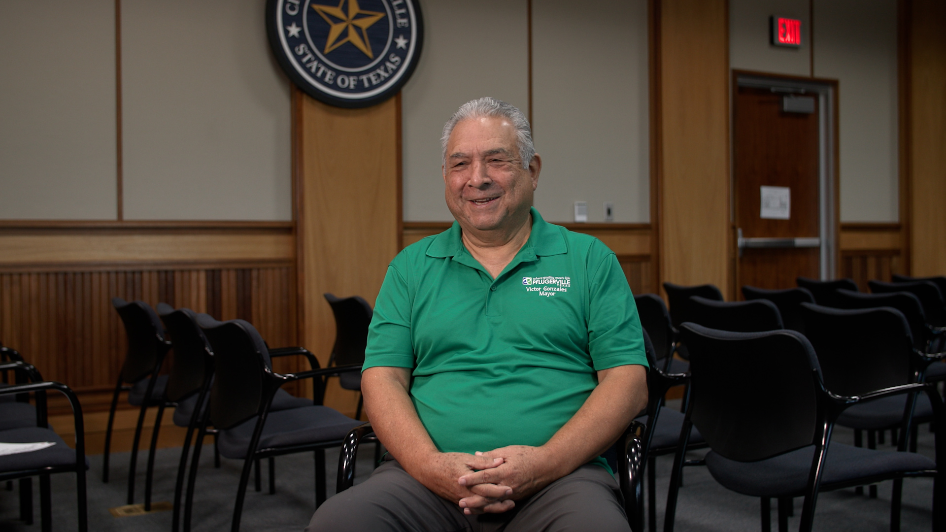 Pflugerville Mayor Victor Gonzales sits down for an interview with the Decibel team. He is running unopposed in Pflugerville’s mayoral race and will serve a third and final term as mayor.