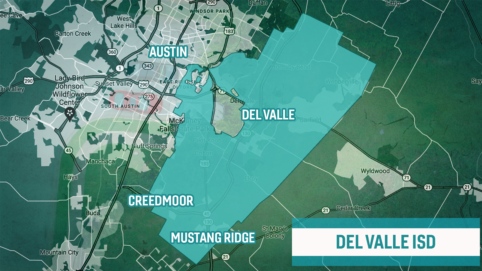 Del Valle Isd Map Defining Del Valle | Decibel